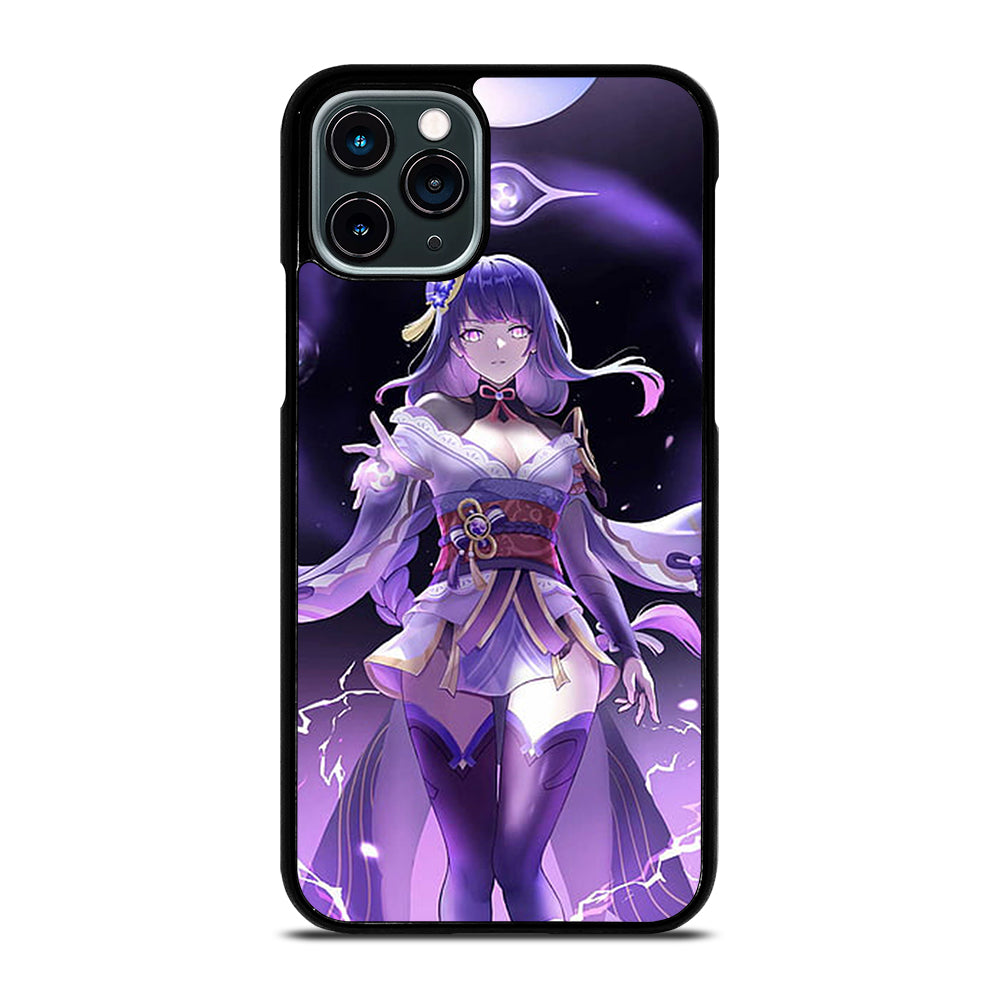 RAIDEN SHOGUN GENSHIN IMPACT GAME 3 iPhone 11 Pro Case Cover