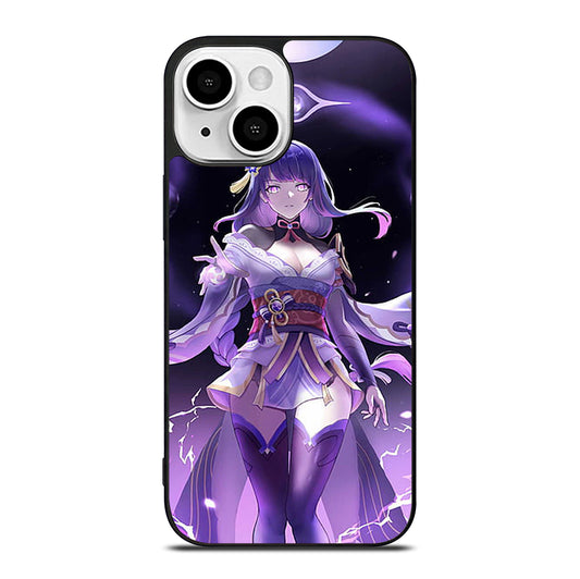 RAIDEN SHOGUN GENSHIN IMPACT GAME 3 iPhone 13 Mini Case Cover