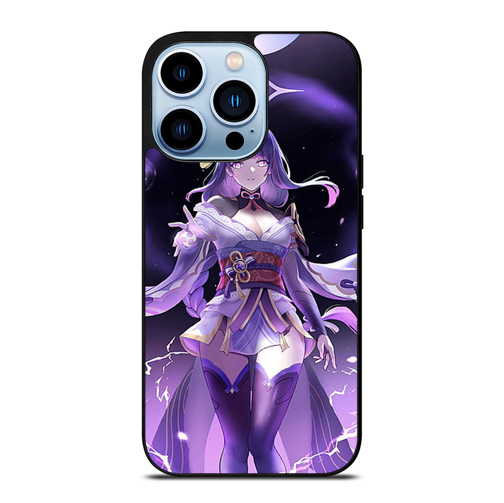 RAIDEN SHOGUN GENSHIN IMPACT GAME 3 iPhone 13 Pro Max Case Cover
