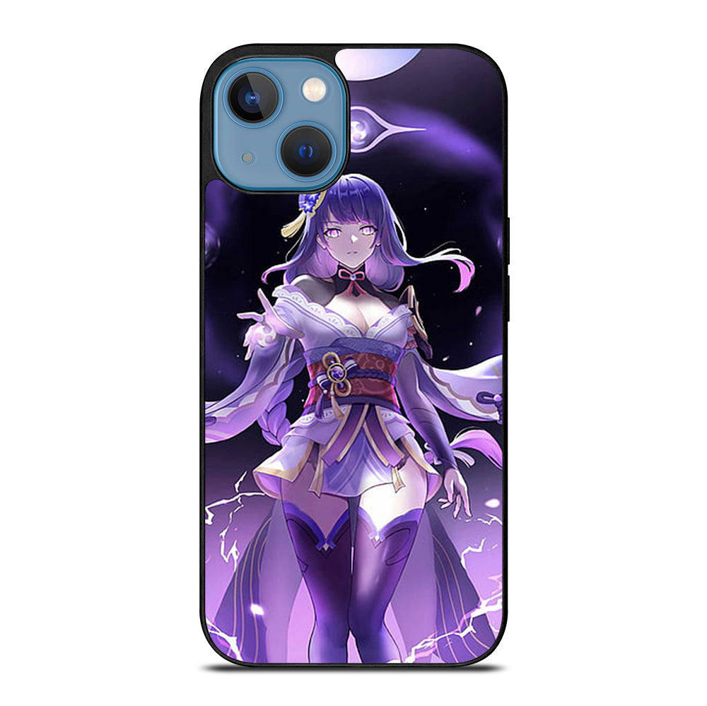 RAIDEN SHOGUN GENSHIN IMPACT GAME 3 iPhone 13 Case Cover