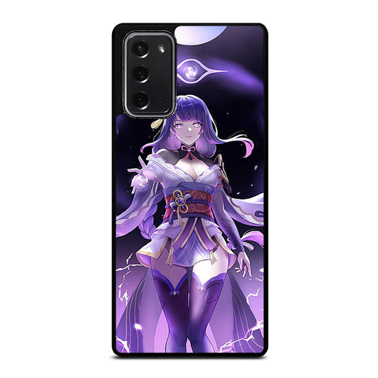 RAIDEN SHOGUN GENSHIN IMPACT GAME 3 Samsung Galaxy Note 20 Case Cover