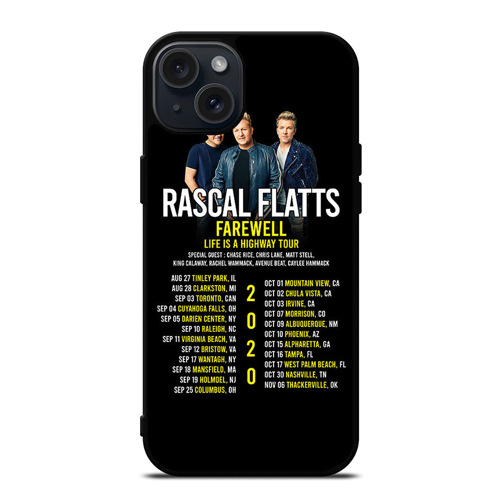 RASCAL FLATTS BAND iPhone 15 Plus Case Cover