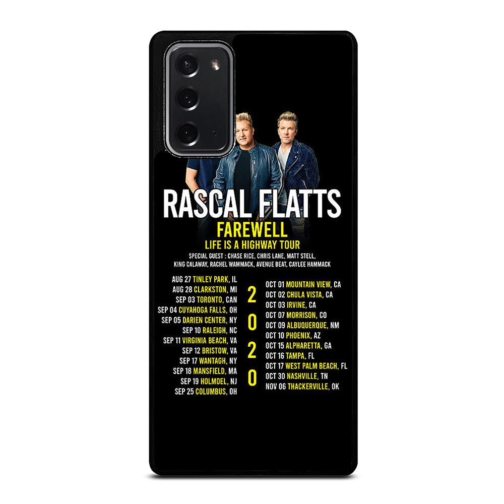 RASCAL FLATTS BAND Samsung Galaxy Note 20 Case Cover