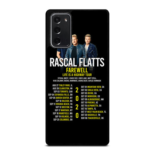 RASCAL FLATTS BAND Samsung Galaxy Note 20 Case Cover