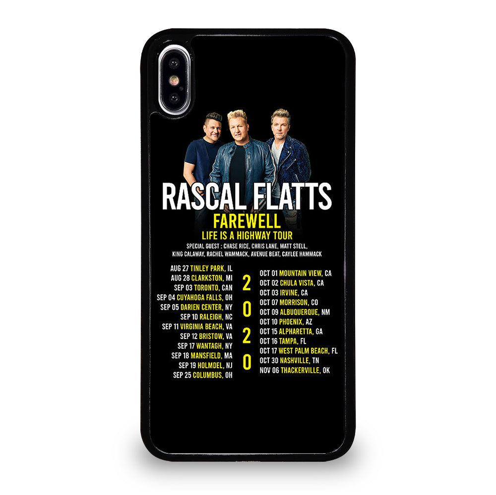 RASCAL FLATTS BAND iPhone XS Max Case Cover