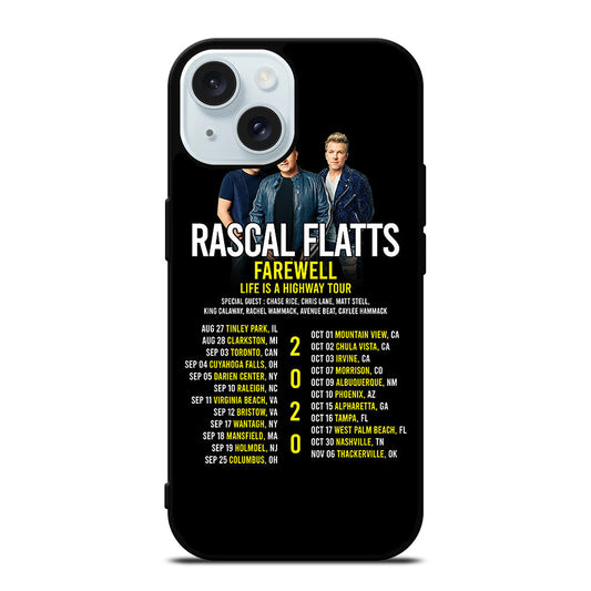 RASCAL FLATTS BAND iPhone 15 Case Cover