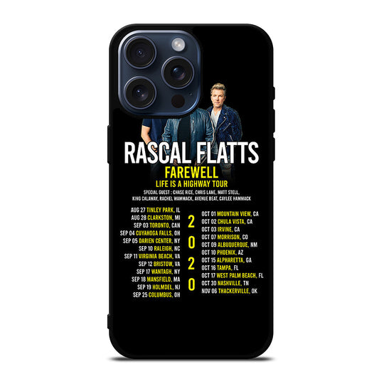 RASCAL FLATTS BAND iPhone 15 Pro Max Case Cover