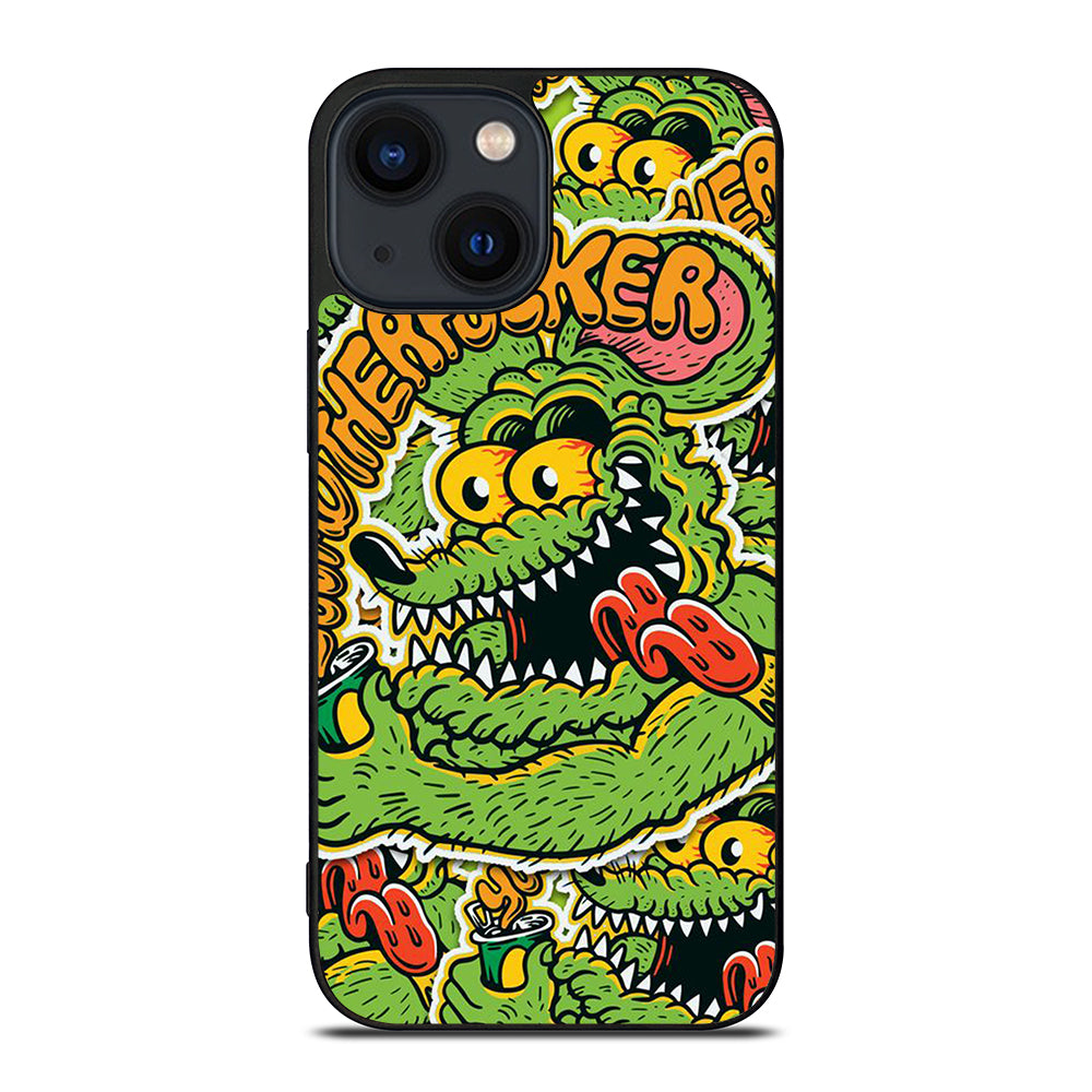 RAT FINK ART 2 iPhone 14 Plus Case Cover