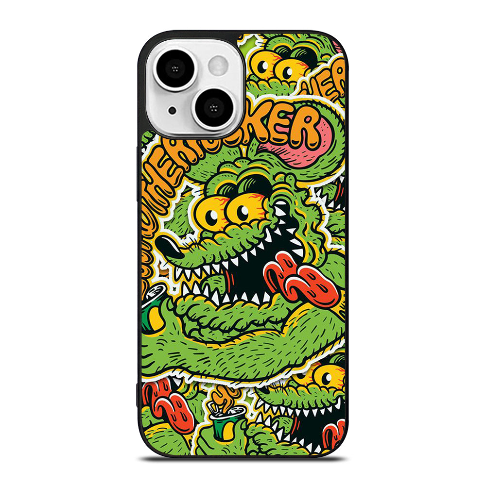 RAT FINK ART 2 iPhone 13 Mini Case Cover