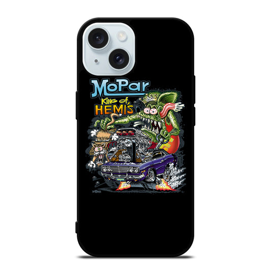 RAT FINK MOPAR 3 iPhone 15 Case Cover