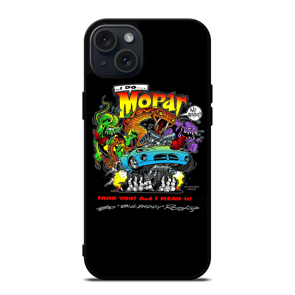 RAT FINK MOPAR 4 iPhone 15 Plus Case Cover
