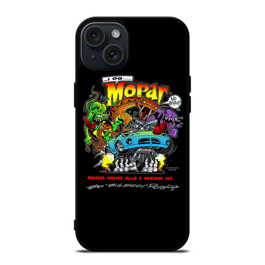 RAT FINK MOPAR 4 iPhone 15 Plus Case Cover