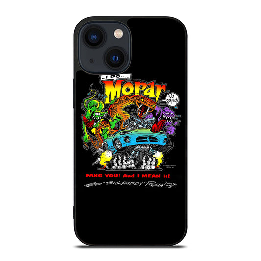 RAT FINK MOPAR 4 iPhone 14 Plus Case Cover