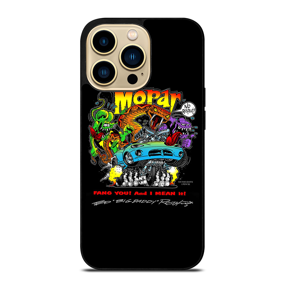 RAT FINK MOPAR 4 iPhone 14 Pro Max Case Cover