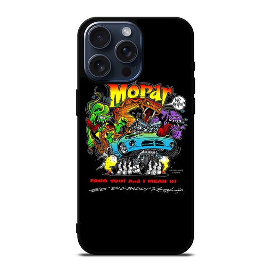 RAT FINK MOPAR 4 iPhone 15 Pro Max Case Cover