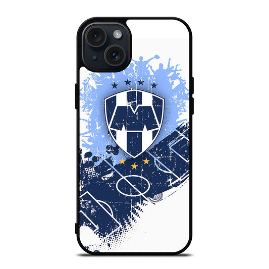 RAYADOS MONTERREY FOOTBALL LOGO 2 iPhone 15 Plus Case Cover