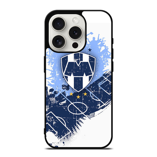 RAYADOS MONTERREY FOOTBALL LOGO 2 iPhone 15 Pro Case Cover