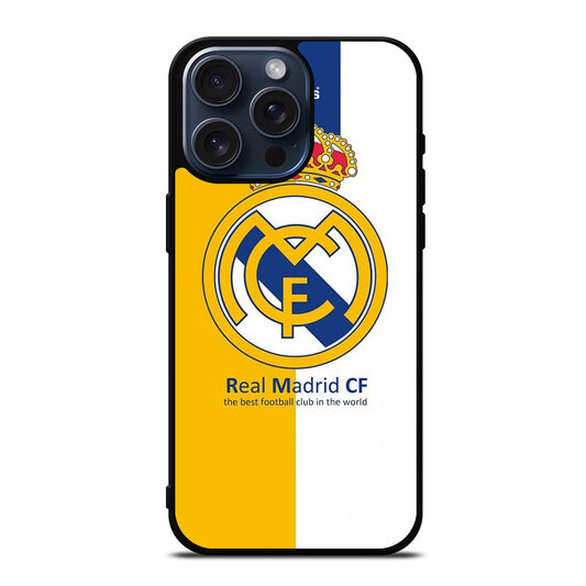 REAL MADRID CF iPhone 15 Pro Max Case Cover