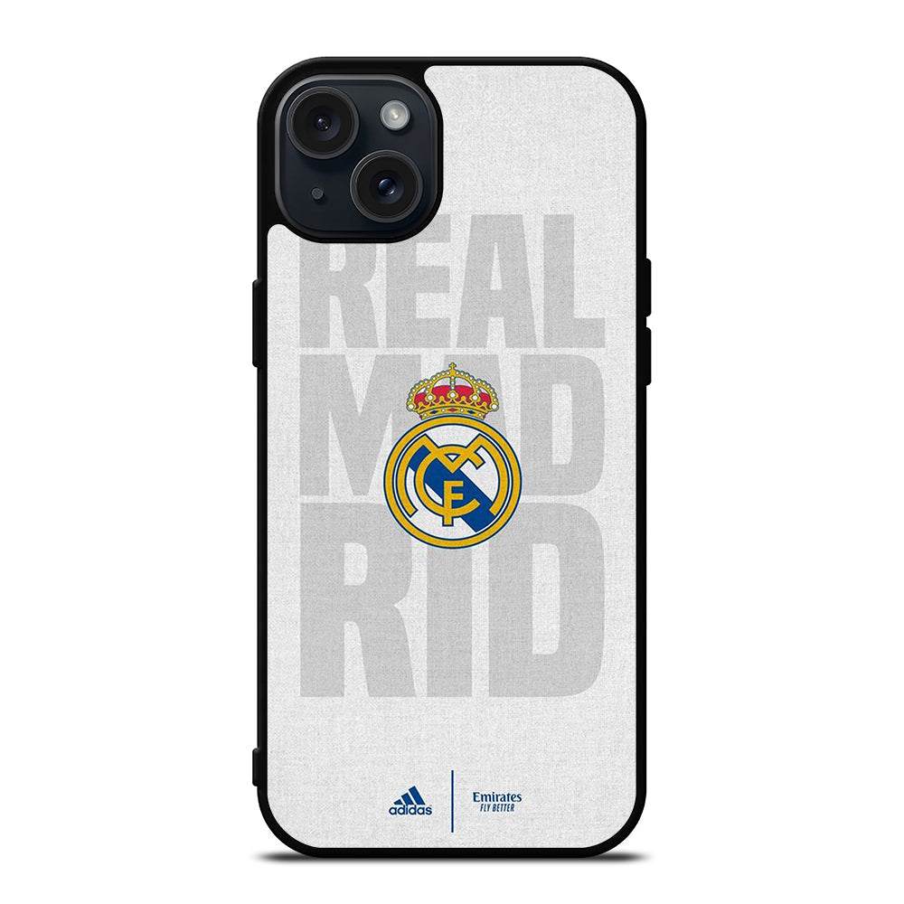 REAL MADRID FC SOCCER LOGO iPhone 15 Plus Case Cover