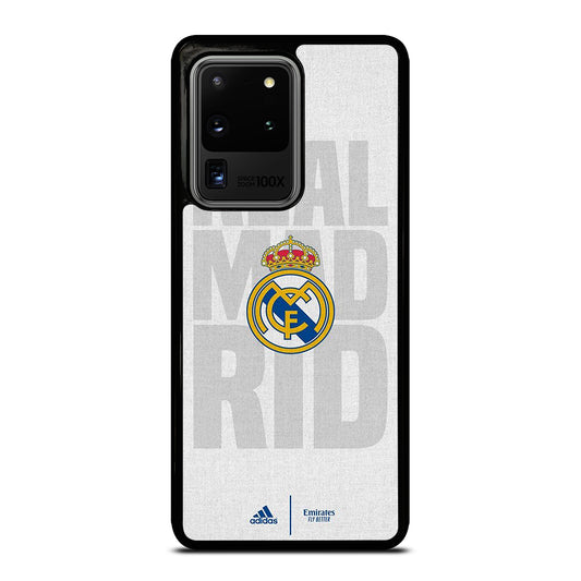 REAL MADRID FC SOCCER LOGO Samsung Galaxy S20 Ultra Case Cover