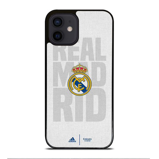 REAL MADRID FC SOCCER LOGO iPhone 12 Mini Case Cover