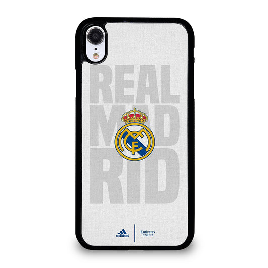 REAL MADRID FC SOCCER LOGO iPhone XR Case Cover