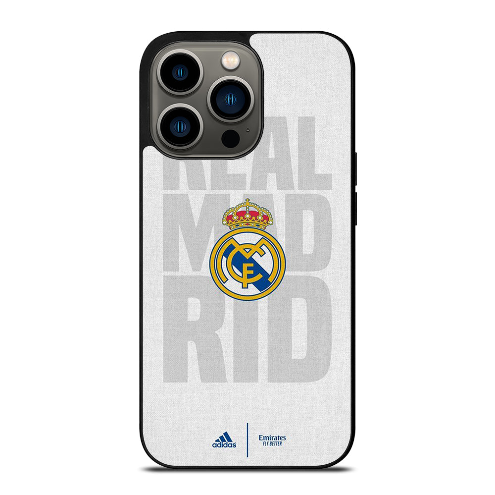 REAL MADRID FC SOCCER LOGO iPhone 13 Pro Case Cover