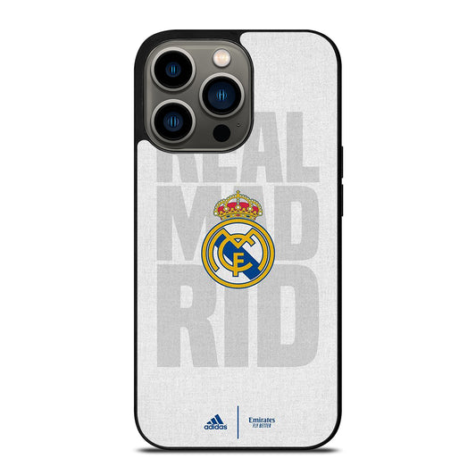 REAL MADRID FC SOCCER LOGO iPhone 13 Pro Case Cover
