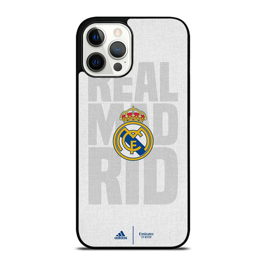 REAL MADRID FC SOCCER LOGO iPhone 12 Pro Max Case Cover