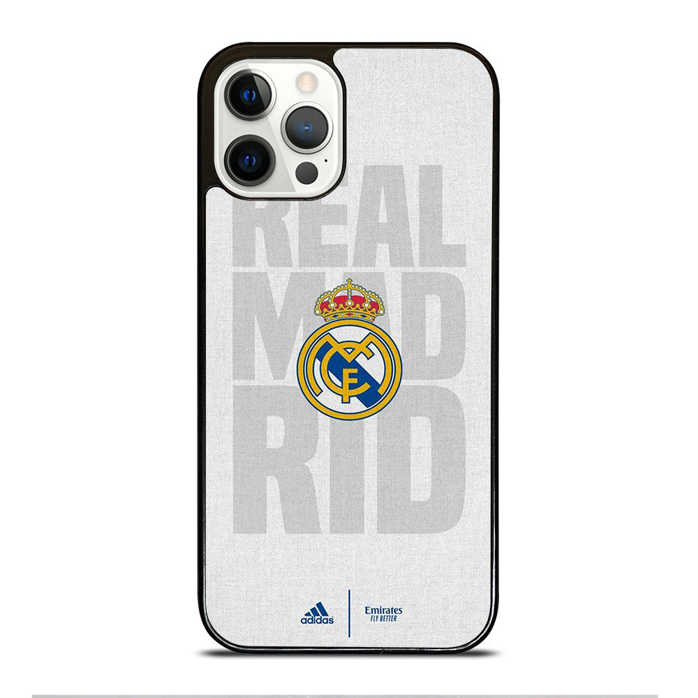 REAL MADRID FC SOCCER LOGO iPhone 12 Pro Case Cover