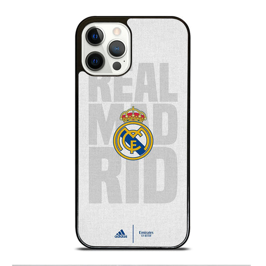 REAL MADRID FC SOCCER LOGO iPhone 12 Pro Case Cover