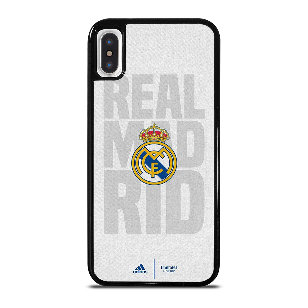 REAL MADRID FC SOCCER LOGO iPhone X / XS Case Cover