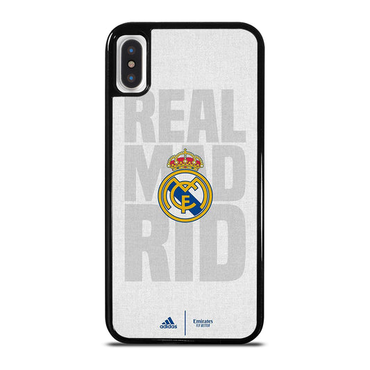 REAL MADRID FC SOCCER LOGO iPhone X / XS Case Cover