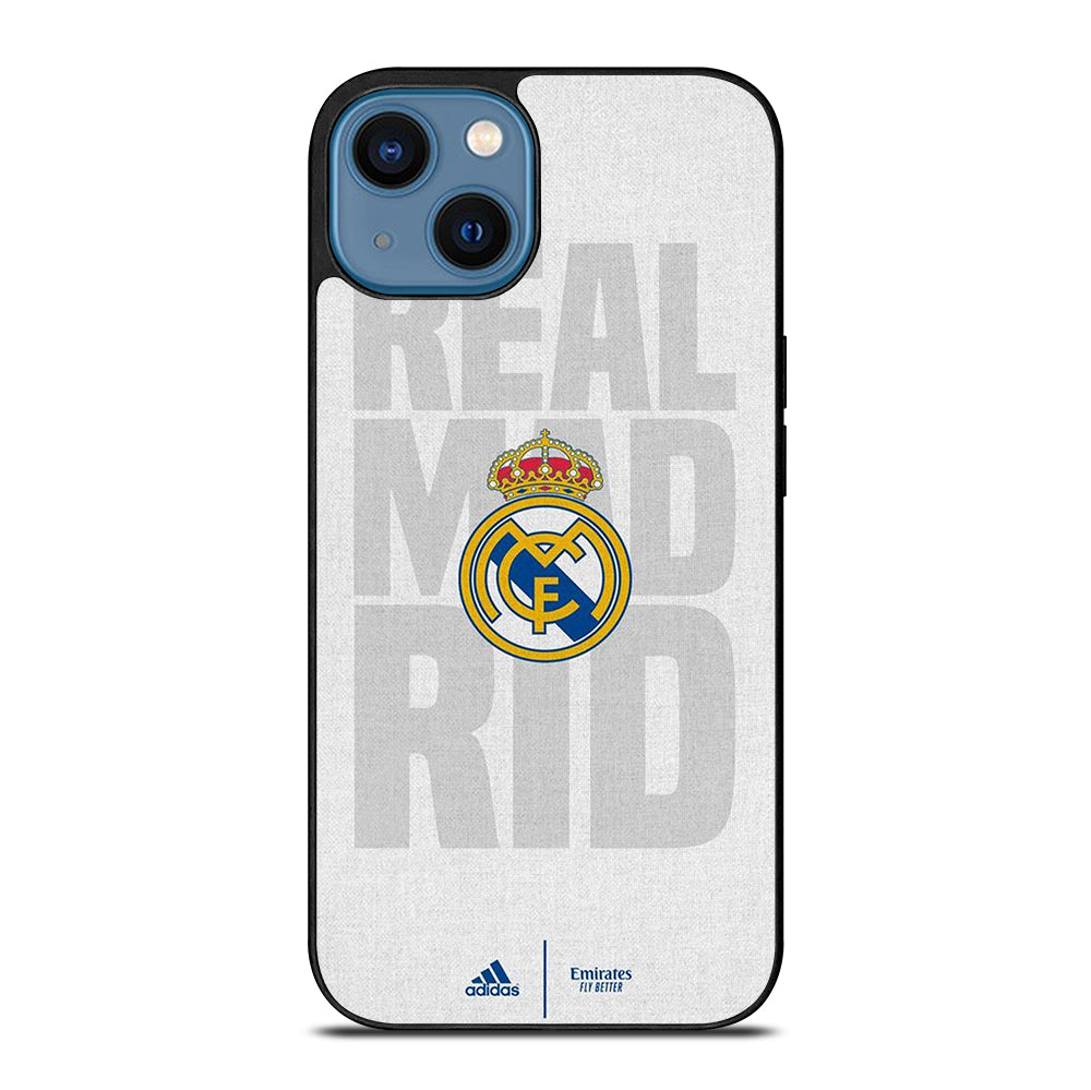 REAL MADRID FC SOCCER LOGO iPhone 14 Case Cover
