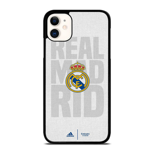 REAL MADRID FC SOCCER LOGO iPhone 11 Case Cover