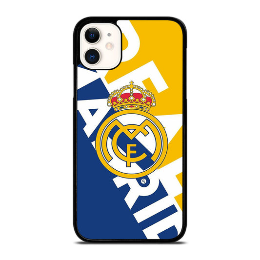 REAL MADRID FOOTBALL LOGO iPhone 11 Case Cover