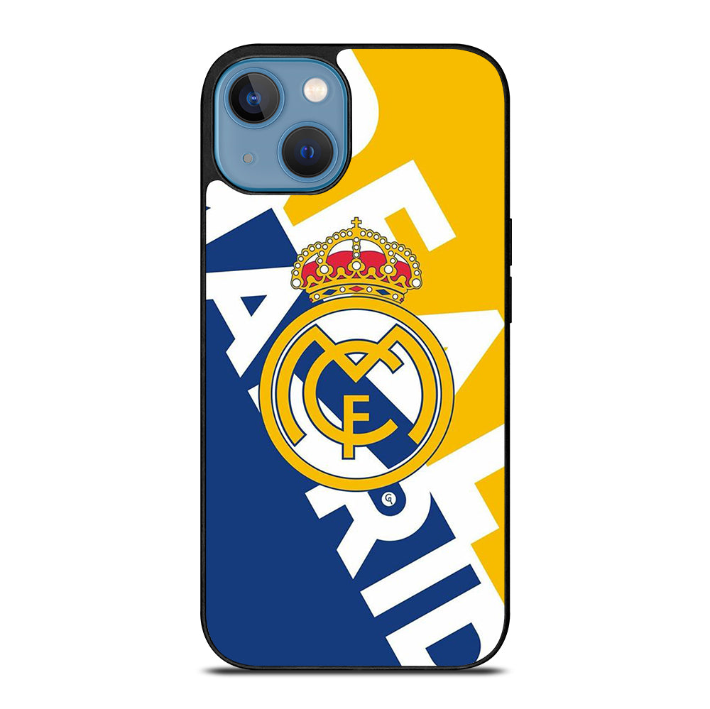REAL MADRID FOOTBALL LOGO iPhone 13 Case Cover
