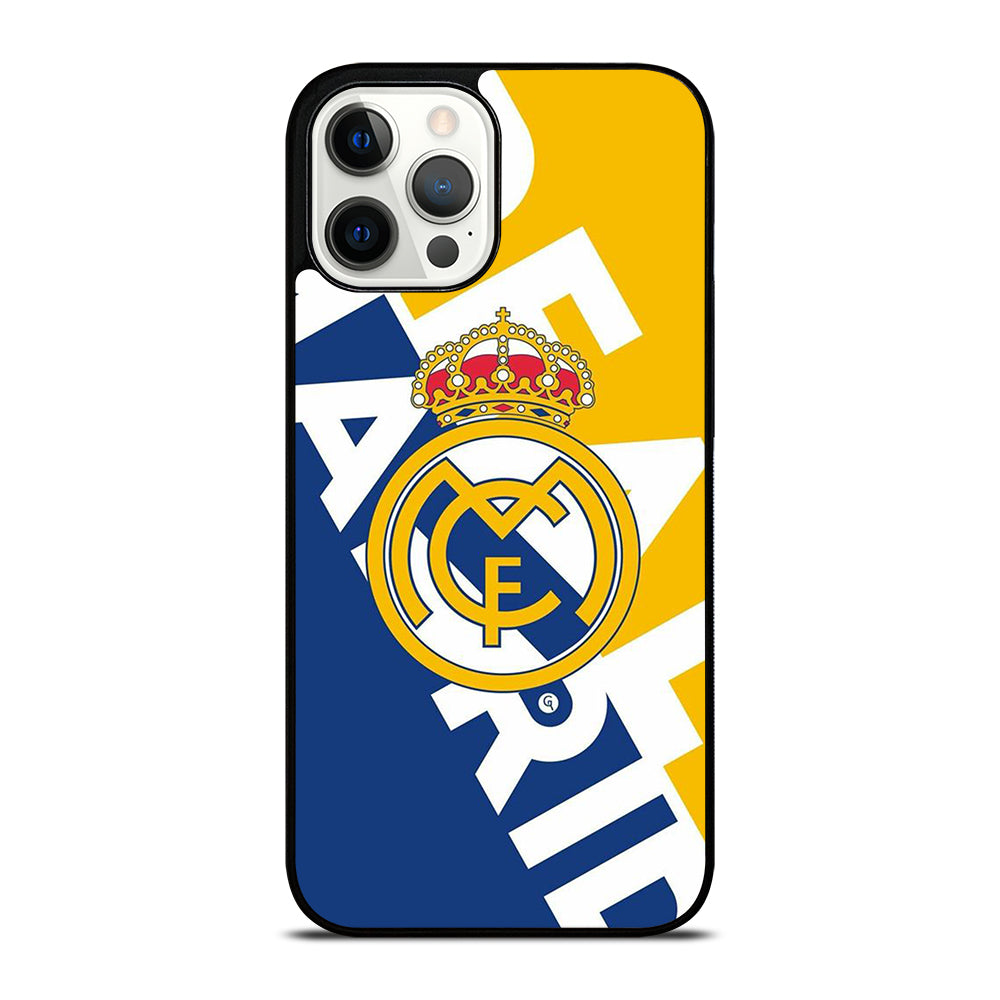 REAL MADRID FOOTBALL LOGO iPhone 12 Pro Max Case Cover