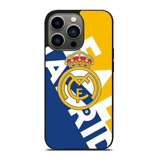 REAL MADRID FOOTBALL LOGO iPhone 13 Pro Case Cover