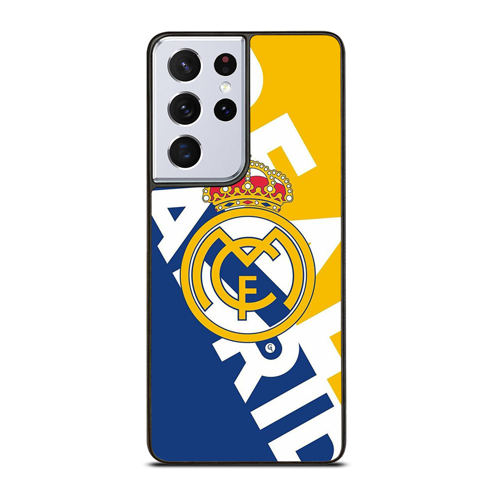 REAL MADRID FOOTBALL LOGO Samsung Galaxy S21 Ultra Case Cover