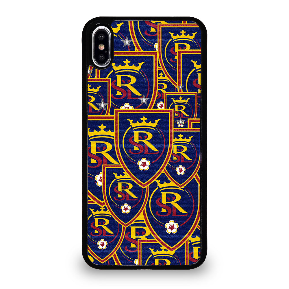 REAL SALT LAKE LOGO PATTERN iPhone XS Max Case Cover