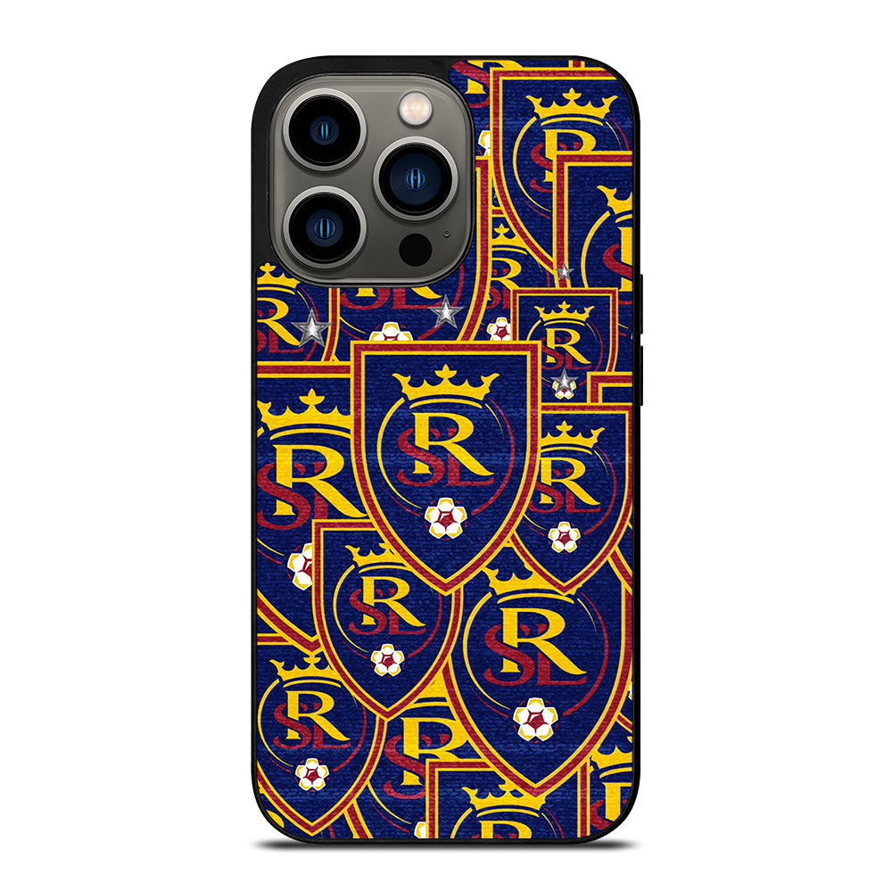 REAL SALT LAKE LOGO PATTERN iPhone 13 Pro Case Cover