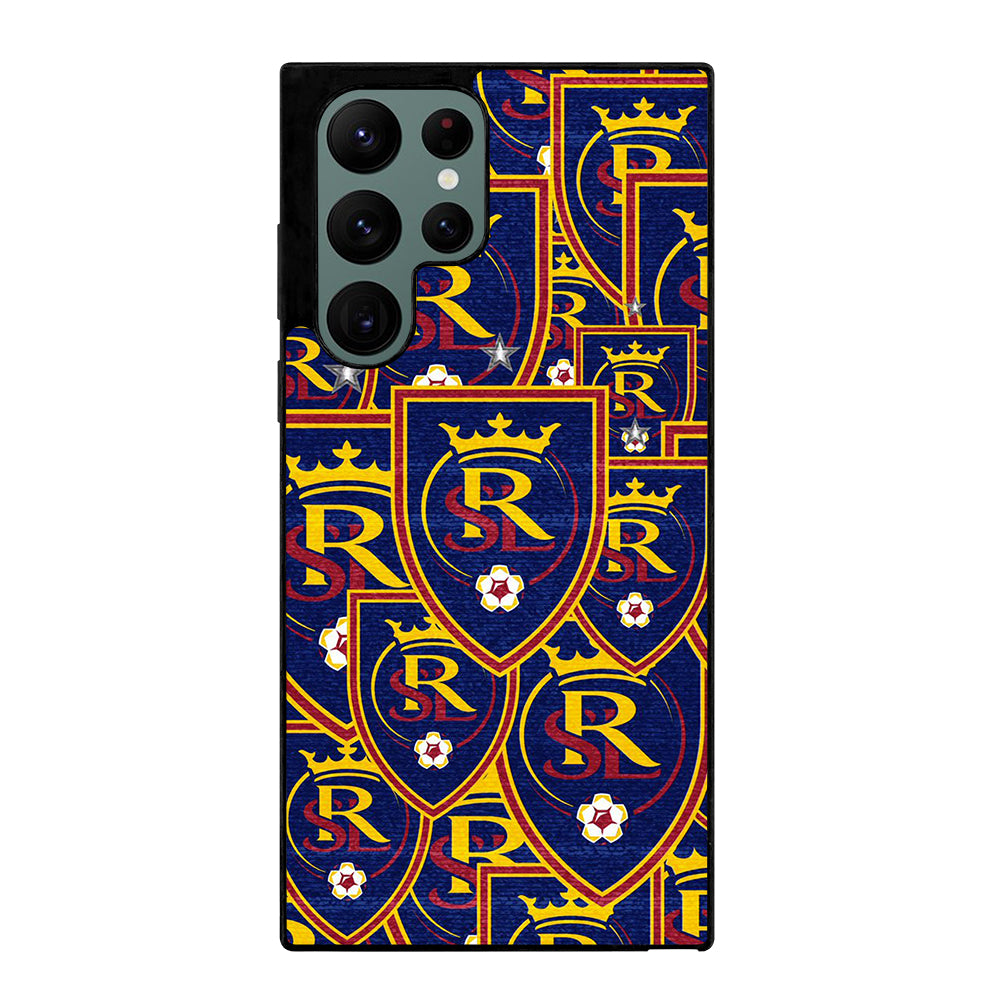 REAL SALT LAKE LOGO PATTERN Samsung Galaxy S22 Ultra Case Cover