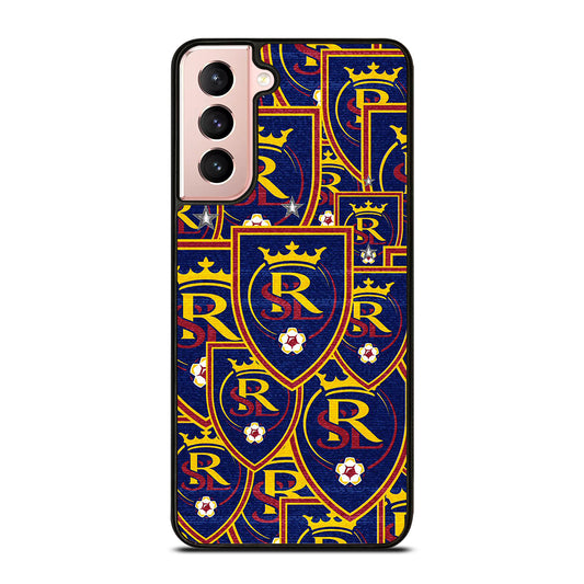 REAL SALT LAKE LOGO PATTERN Samsung Galaxy S21 Case Cover