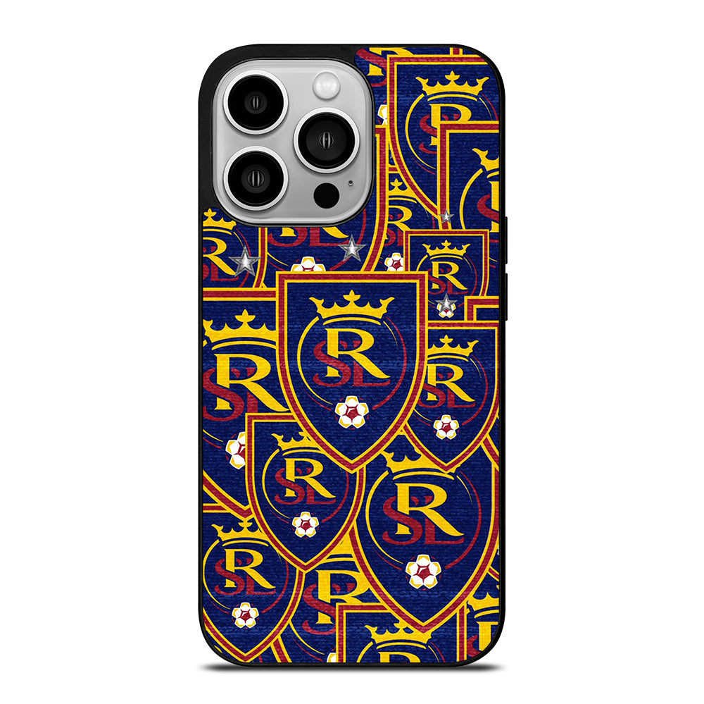 REAL SALT LAKE LOGO PATTERN iPhone 14 Pro Case Cover