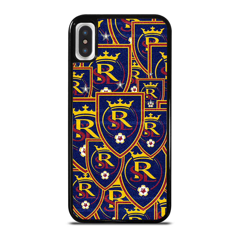 REAL SALT LAKE LOGO PATTERN iPhone X / XS Case Cover