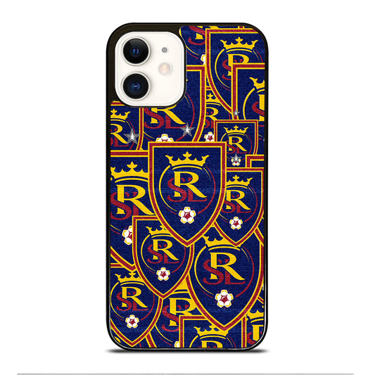 REAL SALT LAKE LOGO PATTERN iPhone 12 Case Cover