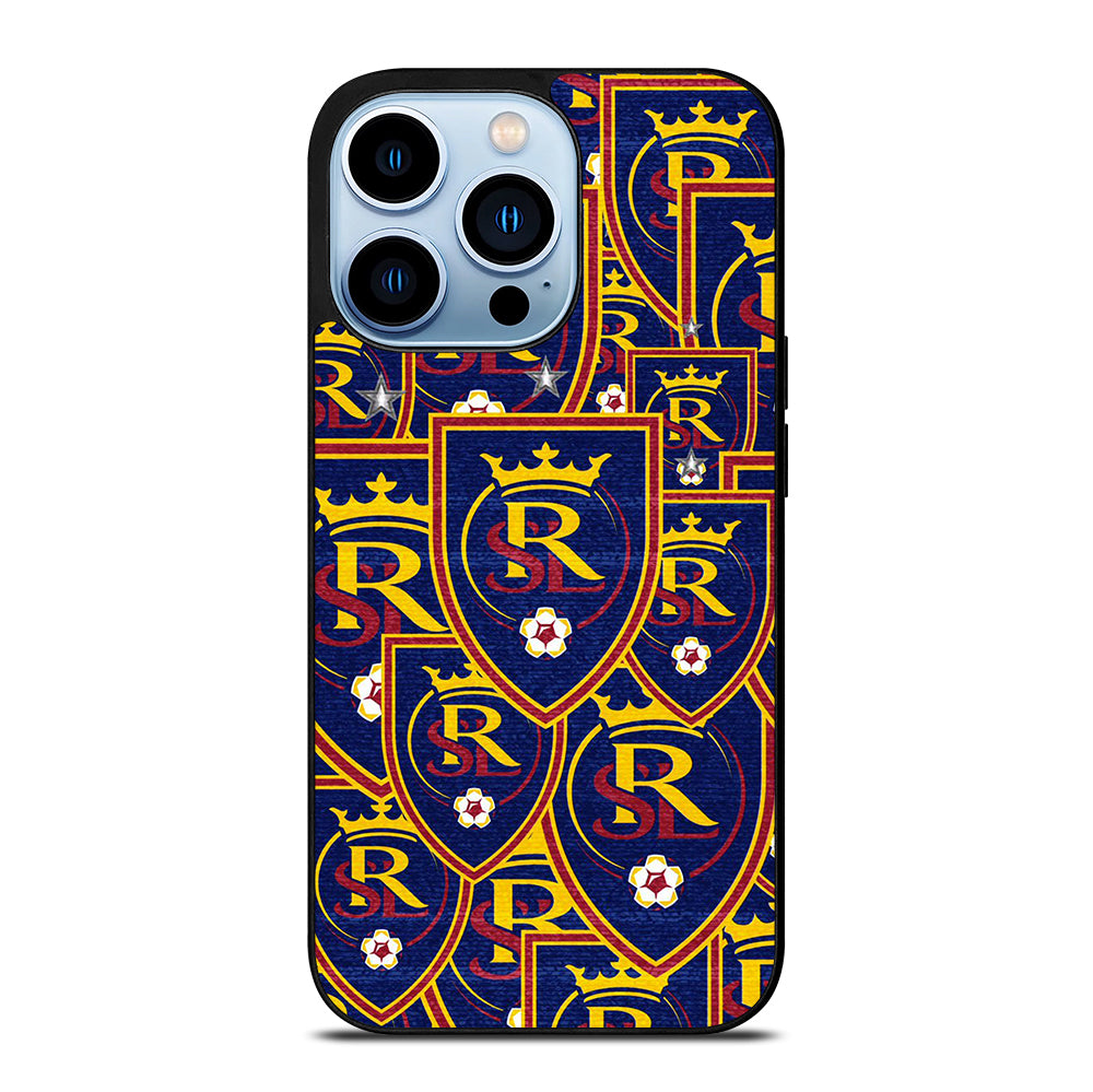 REAL SALT LAKE LOGO PATTERN iPhone 13 Pro Max Case Cover