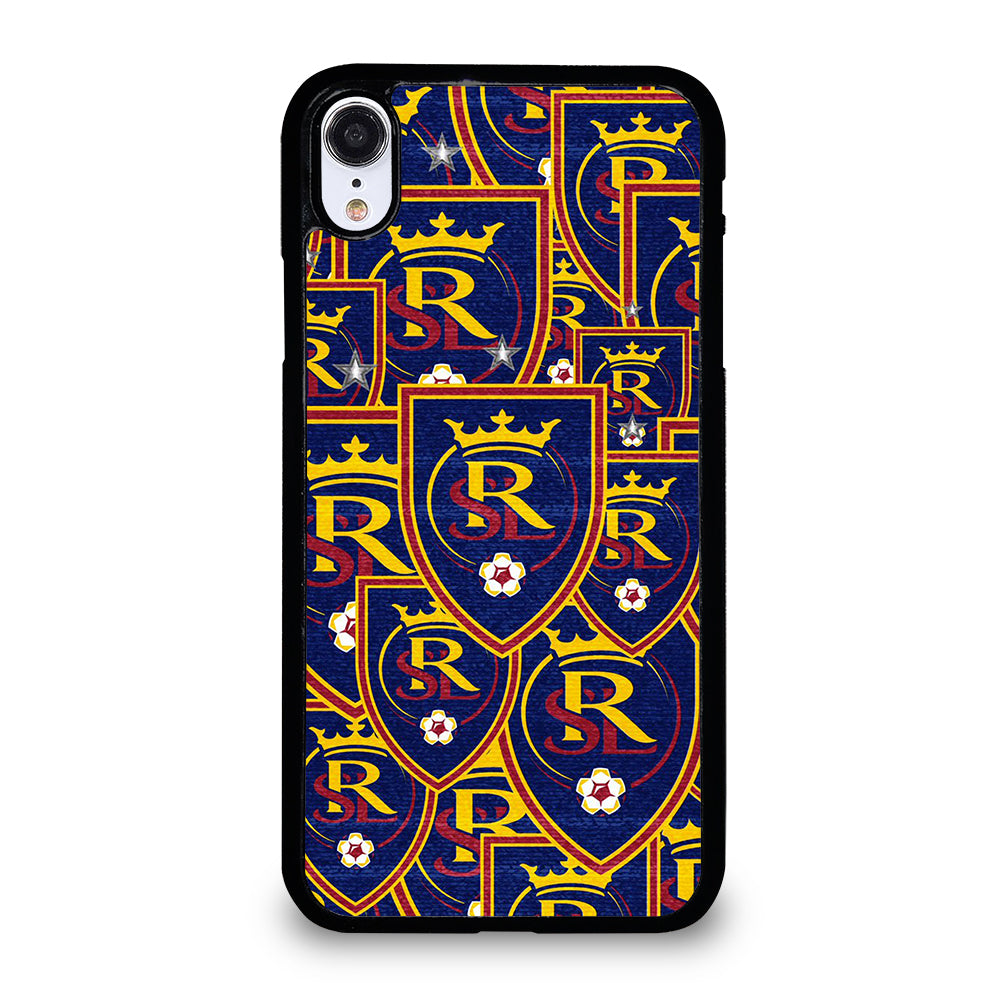 REAL SALT LAKE LOGO PATTERN iPhone XR Case Cover