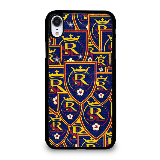 REAL SALT LAKE LOGO PATTERN iPhone XR Case Cover